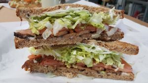 BL Teez Mee at Dina's Vegan Deli & Desserts in West Palm Beach