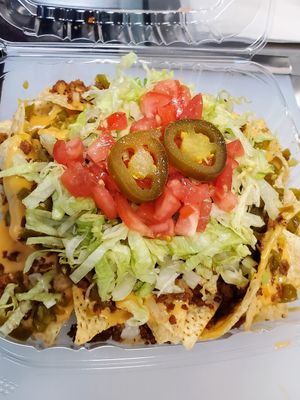 Super Vegan Cheese Taco, So Delicious You Won't Want To Share. at Dina's Vegan Deli & Desserts in West Palm Beach