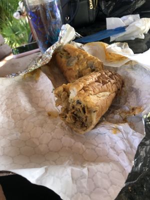 Cheesesteak  at Dina's Vegan Deli & Desserts in West Palm Beach