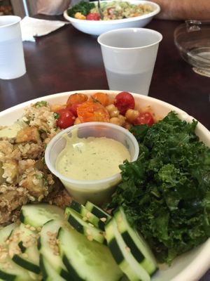 Buddha bowl. Yum! at Cook To Be Well in Knoxville