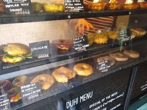 The display at DUH Vegan in Porto