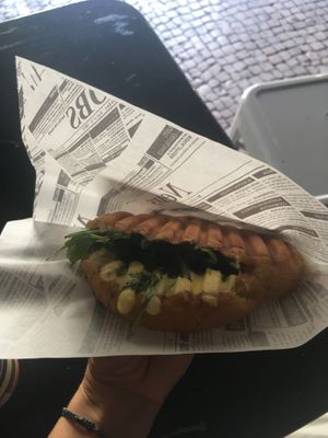 Savoury donut  at DUH Vegan in Porto