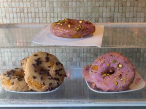 Vegan donuts! at DUH Vegan in Porto