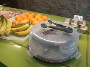 Postres vegetarianos at Shi-Shang in Madrid