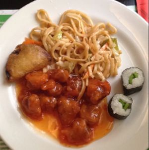 buffet at Shi-Shang in Madrid