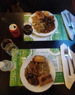 Variado vegano at Shi-Shang in Madrid