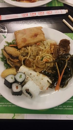 Buffet at Shi-Shang in Madrid