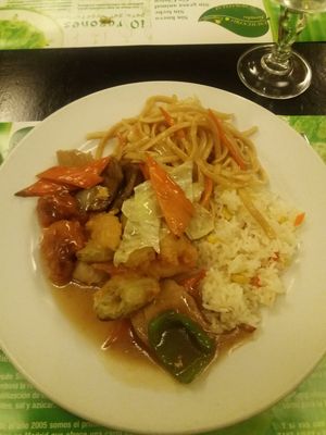 Mix plate at Shi-Shang in Madrid