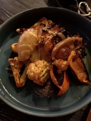 Roasted cauliflower at Dumbo in Ubud