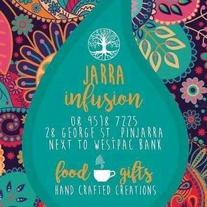 Indoor and Garden Seating at Jarra Infusion in Pinjarra