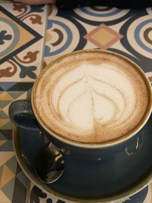 Chai latte with oat milk  at EatMyTrip  in Barcelona