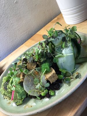 Japanese salad (vegan) at EatMyTrip  in Barcelona