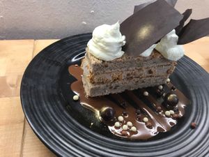 Banana bread nice cream sandwich  at EatMyTrip  in Barcelona