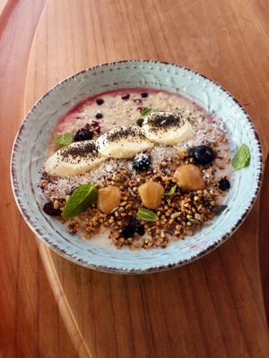 Cocavena (oatmeal) at EatMyTrip  in Barcelona