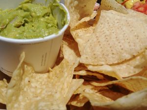 Chips and Guacamole at Daily Blend in Traverse City