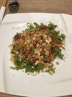 Banana Blossom Salad (So good) at Minh Hien 3 in Hoi An