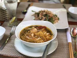 Hot and sour soup - so good  at Minh Hien 3 in Hoi An