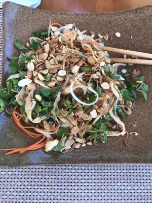 Papaya salad- amazing  at Minh Hien 3 in Hoi An