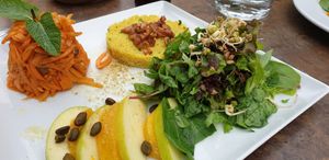 Couscous at Cafe du Grütli in Geneva