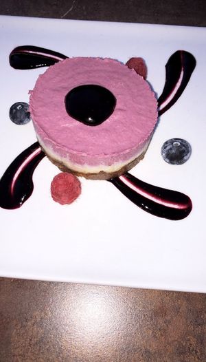 Cheescake vegan   at Cafe du Grütli in Geneva