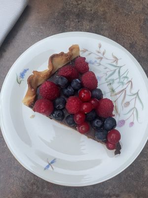 Tarte au chocolat   at Cafe du Grütli in Geneva