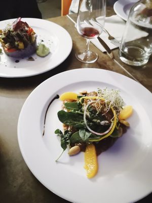 Vegan at Cafe du Grütli in Geneva