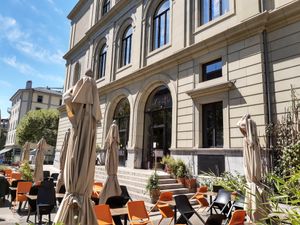 Exterior at Cafe du Grütli in Geneva