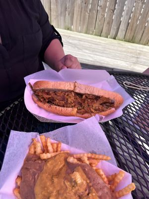   at Trilly Cheesesteaks in New Orleans