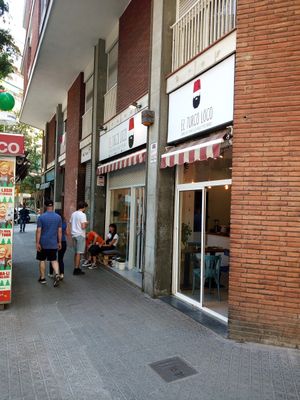 Frontage at El Turco Loco in Barcelona