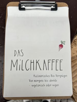 Karte 1  at Milchkaffee in Berlin