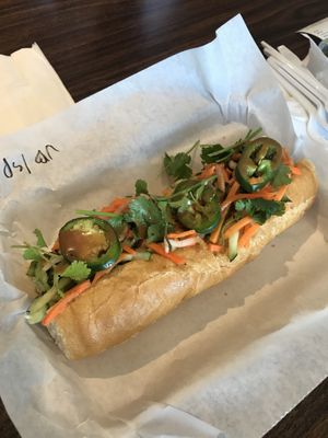 Vegan Beef Bahn Mi at DD MAU in Maryland Heights
