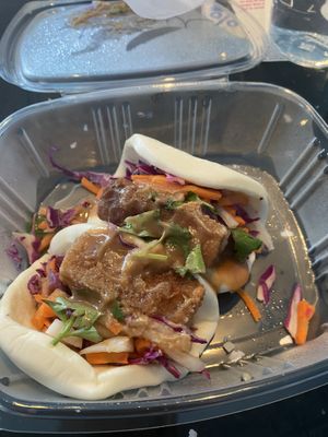 Vegan Tofu Bao Sliders at DD MAU in Maryland Heights