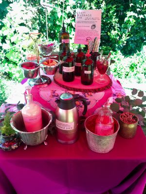 Craft Italian soda & mimosa station  at Seed Sprout Spoon in St Louis