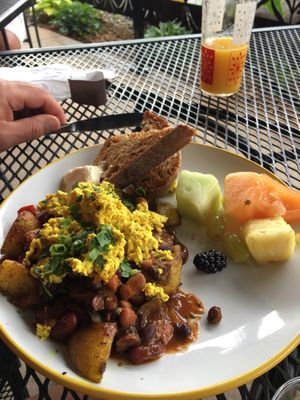 Vegan slinger (Sunday Brunch) at Seed Sprout Spoon in St Louis