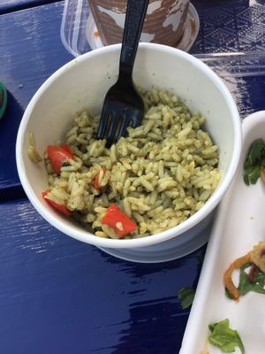 Cilantro lime rice at Session Taco - Delmar Loop in St Louis