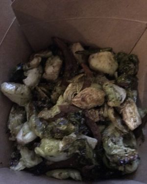 Roasted Brussels sprouts   at Polite Society in St Louis