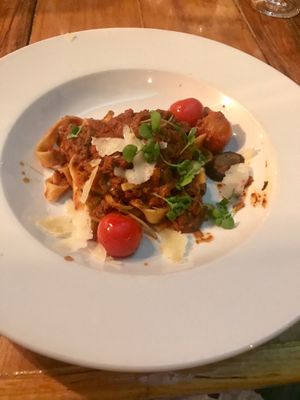 (1/2 order, split) impossible bolognese  at Polite Society in St Louis