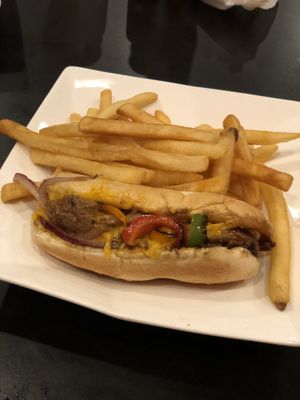 Philly cheese at Cafe No Fur - Cloud Kitchen in Las Vegas