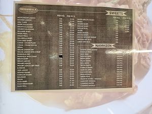 The sweets at Mithaiwala in Hamilton