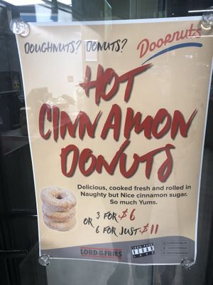 Dessert  at Lord of the Fries - Snickle Lane in Auckland