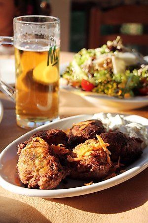 Tomato balls at To Pardalo Katsiki  in Lefkada