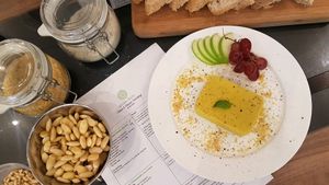 vegan food workshop with sliceable cheddar chee at PC Studio Cafe in Selangor