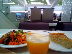 Restaurant area downstairs at Celeiro - Republica in Lisbon