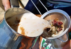 Vegan Chai Agave at Nourishing the Soul Cafe in Dudley Park