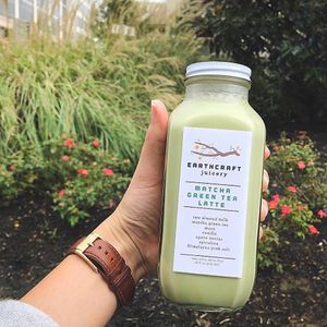 matcha at Earthcraft Juicery in Houston