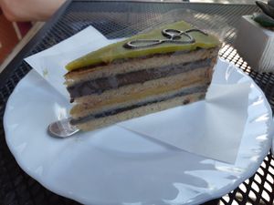 Mozart at Napfenyes Cukraszat - Bajcsy Zsilinszky in Budapest