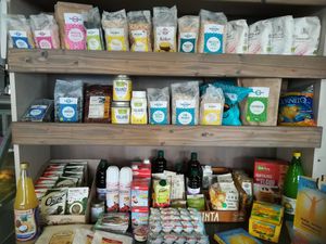 Pantry items at Napfenyes Cukraszat - Bajcsy Zsilinszky in Budapest