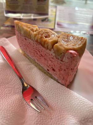 Strawberry cake  at Napfenyes Cukraszat - Bajcsy Zsilinszky in Budapest
