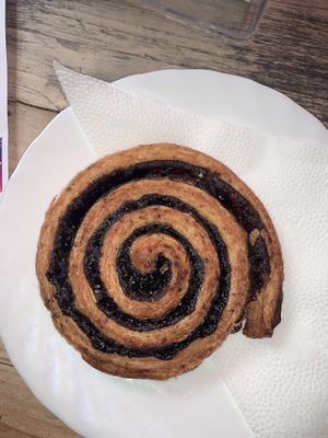 Chocolate snake  at Napfenyes Cukraszat - Bajcsy Zsilinszky in Budapest