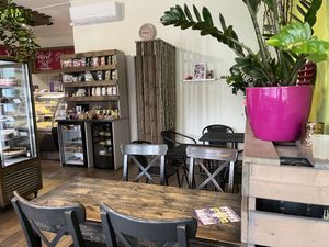 Inside  at Napfenyes Cukraszat - Bajcsy Zsilinszky in Budapest